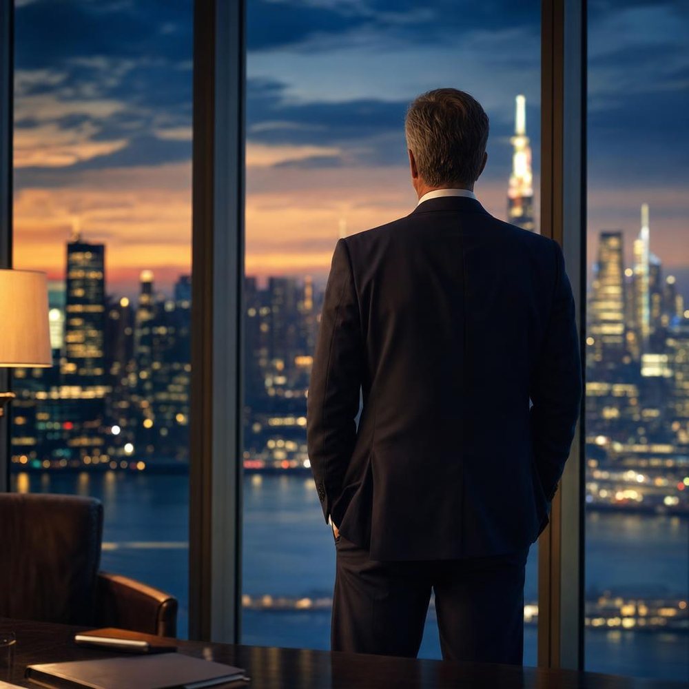 A business owner planning for the future